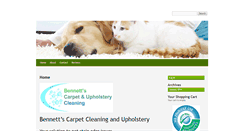 Desktop Screenshot of bennettscarpetcleaningaz.com